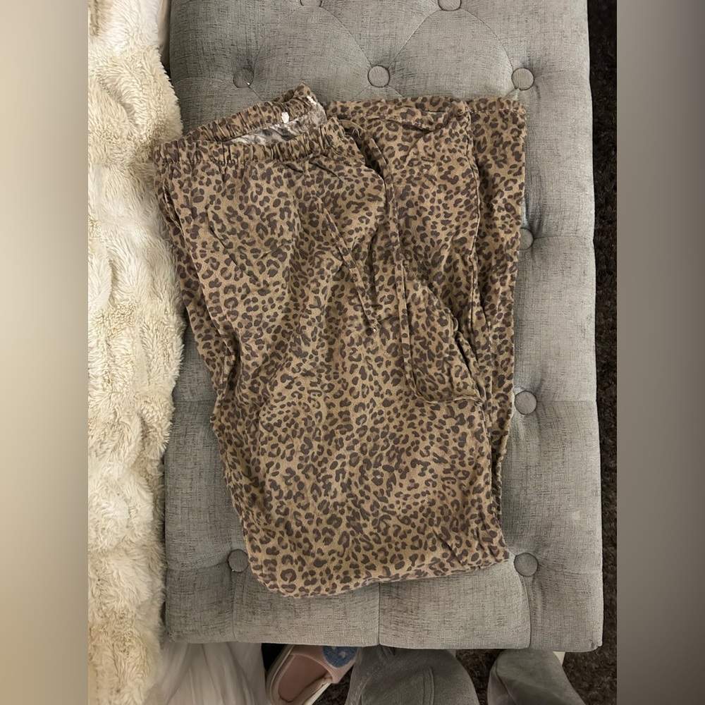Leopard Print Pants